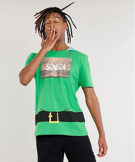 Camiseta-Masculina-Carnaval-7-Anoes--Soneca--com-Capuz-Verde-8933827-Verde_1