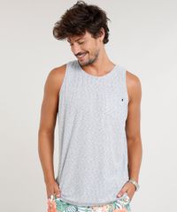 Regata-Masculina-Flame-com-Bolso-Gola-Careca-Cinza-Mescla-9302623-Cinza_Mescla_1