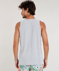 Regata-Masculina-Flame-com-Bolso-Gola-Careca-Cinza-Mescla-9302623-Cinza_Mescla_2