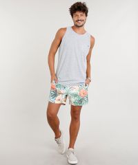 Regata-Masculina-Flame-com-Bolso-Gola-Careca-Cinza-Mescla-9302623-Cinza_Mescla_3