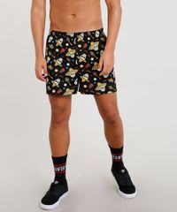 Samba-Cancao-Masculina-Carnaval-Estampada-de-Caveiras-Mexicanas-Preta-9457369-Preto_1