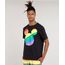 Camiseta-Masculina-Carnaval-Mickey-Manga-Curta-Gola-Careca-Preta-9436320-Preto_1