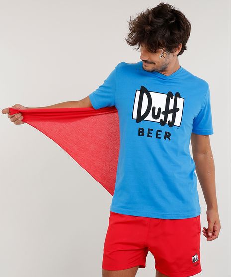 Camiseta-Masculina-Carnaval-Duff-Os-Simpsons-com-Capa-Manga-Curta-Azul-9421368-Azul_1
