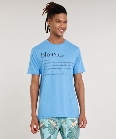 Camiseta-Masculina-Carnaval--Bloco--Manga-Curta-Gola-Careca-Azul-9413969-Azul_1