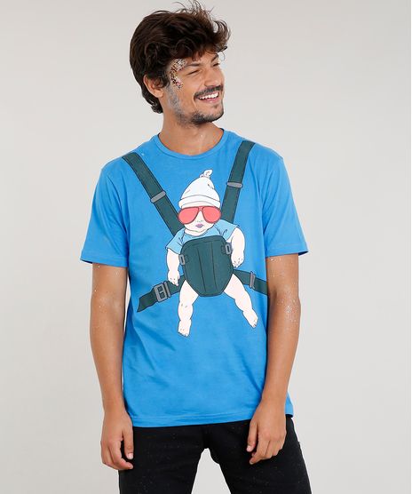 Camiseta-Masculina-Carnaval-Carlos-Se-Beber-Nao-Case-Manga-Curta-Gola-Careca-Azul-9411359-Azul_1