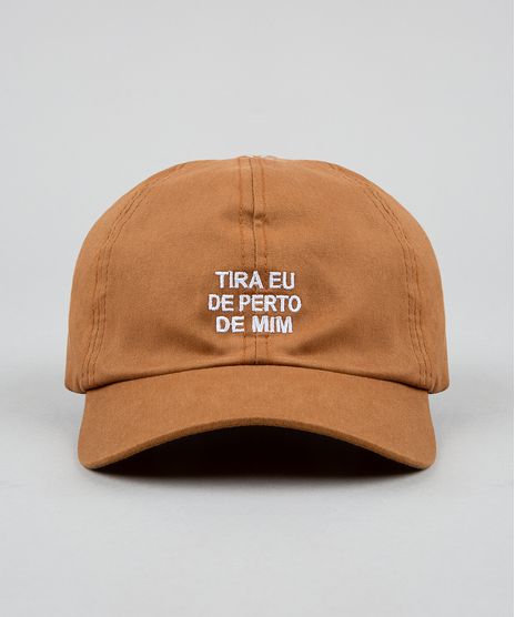 Bone-Masculino-Carnaval--Tira-Eu-de-Perto-de-Mim--Aba-Curva--Caramelo-9479474-Caramelo_1