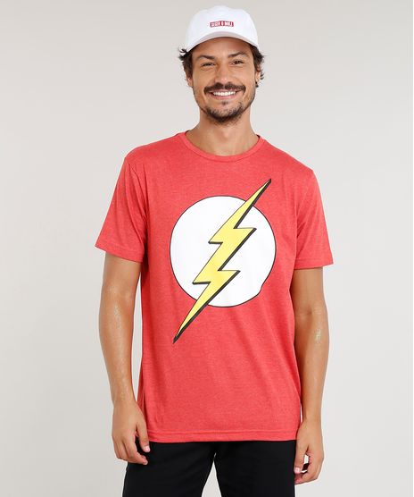 Camiseta-Masculina-Carnaval-The-Flash-Manga-Curta-Gola-Careca-Vermelha-9411360-Vermelho_1