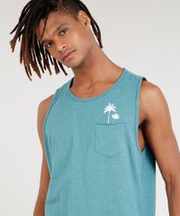 Regata-Masculina-com-Bolso-Gola-Redonda-Verde-9402640-Verde_4