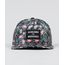 Bone-Masculino-Aba-Reta-Estampado-de-Folhagens-Preto-9422439-Preto_1