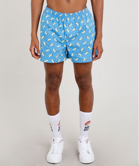 Samba-Cancao-Masculina-Carnaval-Estampada-de-Bananas-Azul-Claro-9395639-Azul_Claro_1