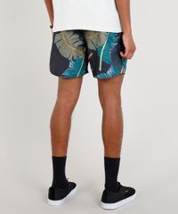 Short-Masculino-Estampado-de-Folhagem-com-Bolsos-Preto-9266946-Preto_4 Short-Masculino-Estampado-de-Folhagem-com-Bolsos-Preto-9266946-Preto_4