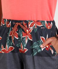 Short-Masculino-Estampado-Floral-com-Listras-e-Bolsos-Preto-9266944-Preto_2