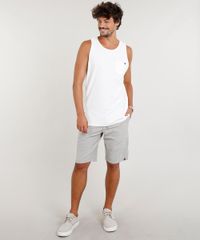 Bermuda-Masculina-com-Cordao-e-Bolsos-Cinza-Mescla-Claro-9411689-Cinza_Mescla_Claro_3