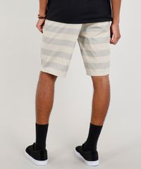 Bermuda-Masculina-Listrada-com-Bolsos-Kaki-9253686-Kaki_4