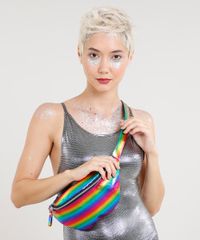 Pochete-Carnaval-Metalizada-Arco-Iris-com-Fivela-de-Metal-Multicor-9215583-Multicor_2