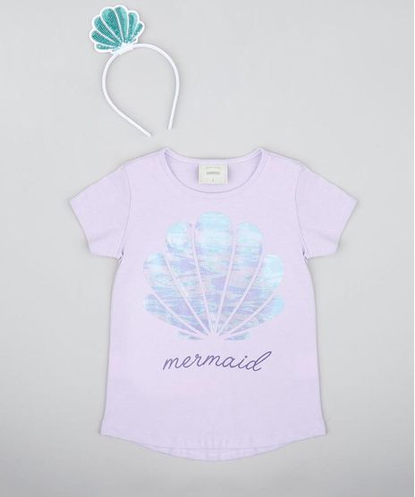 Blusa-Infantil-Carnaval-Sereia-Manga-Curta---Tiara-Lilas-9442897-Lilas_1