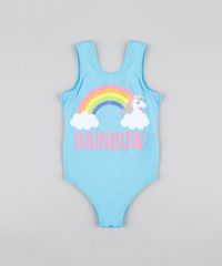 Maio-Infantil-Carnaval-Unicornio--Rainbow--com-Protecao-UV50--Azul-Claro-9421846-Azul_Claro_1