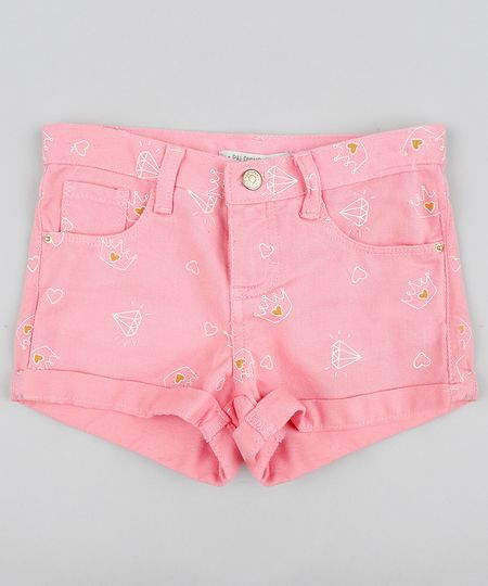Short-Color-Infantil-Estampado-de-Coroa-Rosa-9418455-Rosa_1 Short-Color-Infantil-Estampado-de-Coroa-Rosa-9418455-Rosa_1