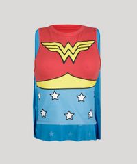 Regata-Feminina-Carnaval-Mulher-Maravilha-Cropped-com-Capa-Vermelha-8948157-Vermelho_5