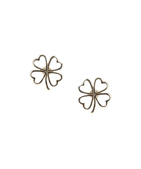 Par-de-Brincos-Trevo-de-4-Folhas-Dourado-8404726-Dourado_1