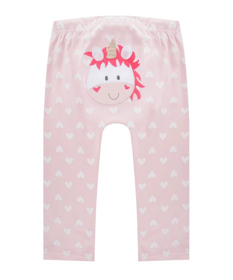 Calca-Unicornio-em-Algodao---Sustentavel-Rosa-Claro-8321370-Rosa_Claro_1