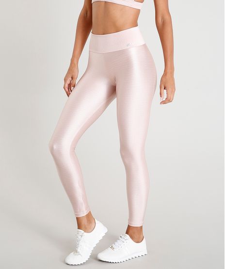 Calca-Legging-Feminina-Esportiva-Ace-com-Textura-Cos-Largo-Rose-9085232-Rose_1