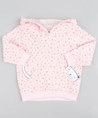 Blusao-Infantil-Estampado-de-Poa-em-Moletom-Felpado-com-Capuz-Rosa-9425070-Rosa_1