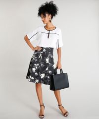 Saia-Feminina-Evase-Curta-Estampada-Floral-Preta-9365325-Preto_3