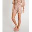 Short-Clochard-Feminino-Estampado-de-Poa-com-Faixa-de-Amarrar-Bege-Escuro-9429406-Bege_Escuro_1