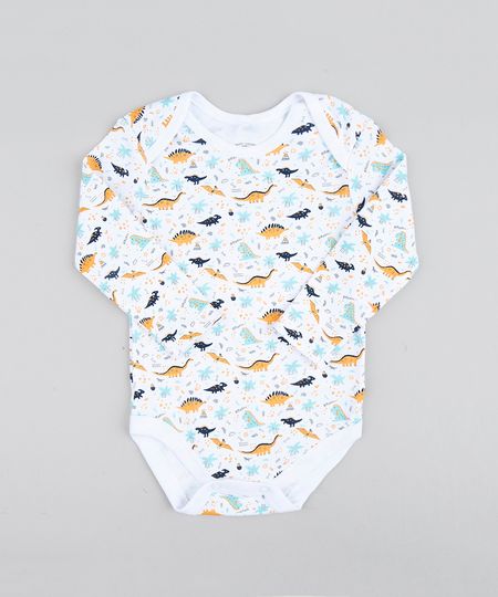 Body-Infantil-Estampado-de-Dinossauros-Manga-Longa-Branco-9198419-Branco_1