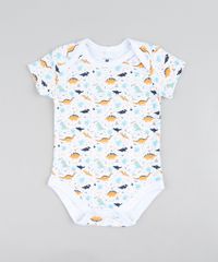 Body-Infantil-Estampado-de-Dinossauros-Manga-Curta-Branco-9198417-Branco_1