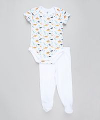Body-Infantil-Estampado-de-Dinossauros-Manga-Curta-Branco-9198417-Branco_3