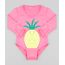 Maio-Body-Infantil-com-Abacaxi-Manga-Longa-Rosa-Neon-9384613-Rosa_Neon_1