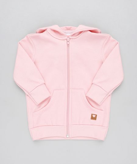 Blusao-Infantil-Basico-em-Moletom-Felpado-com-Capuz-Rosa-9425626-Rosa_1