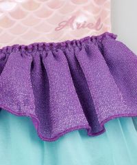 Vestido-Infantil-Carnaval-Ariel-Pequena-Sereia-Metalizado-com-Tule-Rose-8733665-Rose_4