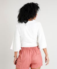 Blusa-Feminina-Transpassada-em-Linho-Manga-Curta-Decote-V-Bege-Claro-9414783-Bege_Claro_2 Blusa-Feminina-Transpassada-em-Linho-Manga-Curta-Decote-V-Bege-Claro-9414783-Bege_Claro_2