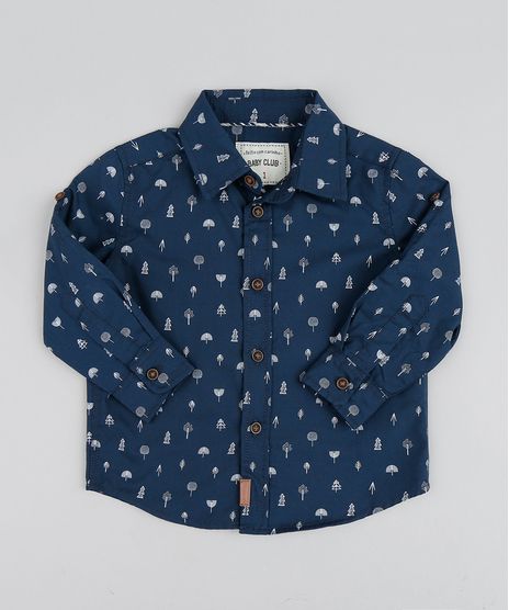 Camisa-Infantil-Estampada-Mini-Print-Arvores-Manga-Longa-Azul-Marinho-9364601-Azul_Marinho_1
