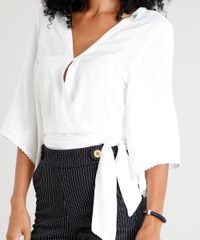 Blusa-Feminina-Transpassada-com-Amarracao-Manga-Curta-Decote-V-Off-White-9419815-Off_White_4 Blusa-Feminina-Transpassada-com-Amarracao-Manga-Curta-Decote-V-Off-White-9419815-Off_White_4