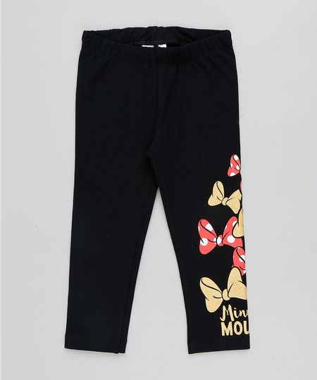 Calca-Legging-Infantil-Minnie-Mouse-com-Glitter-e-Lacos-Preta-9440324-Preto_1