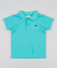 Polo-Infantil-Basica-em-Piquet-Manga-Curta-com-Bordado-Verde-Agua-8527029-Verde_Agua_1