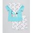 Conjunto-Infantil-de-Camiseta-Manga-Curta-Verde-Agua---Bermuda-Estampada-em-Moletom---Babador-Cinza-Mescla-Claro-9205072-Cinza_Mescla_Claro_1