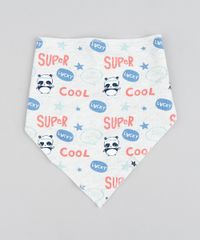 Conjunto-Infantil-de-Camiseta-Manga-Curta-Verde-Agua---Bermuda-Estampada-em-Moletom---Babador-Cinza-Mescla-Claro-9205072-Cinza_Mescla_Claro_6