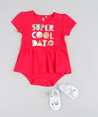 Body-Saia-Infantil--Super-Cool-Day--Manga-Curta-Decote-Redondo-Rosa-Escuro-9205038-Rosa_Escuro_3