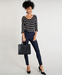 Blusa-Feminina-Basica-Listrada-com-Martingale-Manga-Curta-Decote-V-Preta-9453122-Preto_3 Blusa-Feminina-Basica-Listrada-com-Martingale-Manga-Curta-Decote-V-Preta-9453122-Preto_3