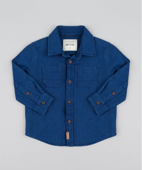 Camisa-Infantil-Chambray-Texturizado-Manga-Longa-Azul-Escuro-9364603-Azul_Escuro_1