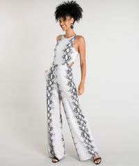 Macacao-Longo-Feminino-Estampado-Animal-Print-com-Recortes--Bege-Claro-9437351-Bege_Claro_1