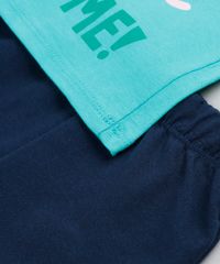 Conjunto-Infantil-George-Pig-de-Camiseta-Manga-Curta-Verde---Bermuda-em-Moletom-Azul-Marinho-9429374-Azul_Marinho_4