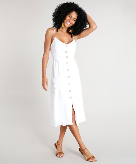 Vestido-Feminino-Midi-com-Bolsos-Branco-9311016-Branco_1_1