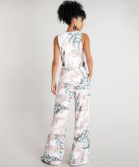 Macacao-Longo-Feminino-Estampado-Animal-Floral-com-Decote-V-Rose-9376281-Rose_2