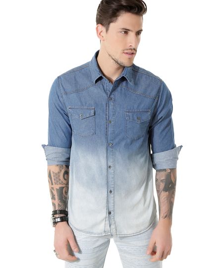 Camisa-Jeans-Tie-Dye-Azul-Claro-8357332-Azul_Claro_1 Camisa-Jeans-Tie-Dye-Azul-Claro-8357332-Azul_Claro_1